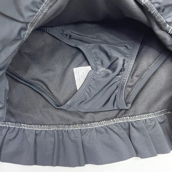 Raisins Curve Ruffled Tummy Control Swim skirt black - 20W - Picture 6 of 14